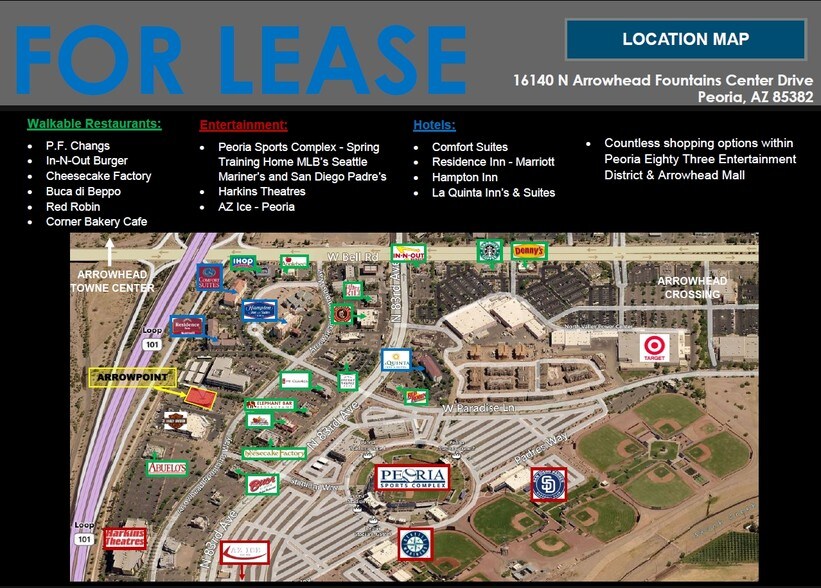 Arrowhead Mall Restaurants Best 16140 N Arrowhead Fountains Ctr Dr Peoria Az 85382 Office For