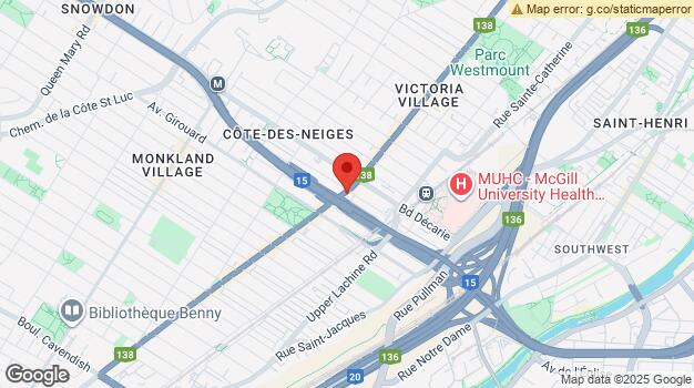 Street map Montreal 4P