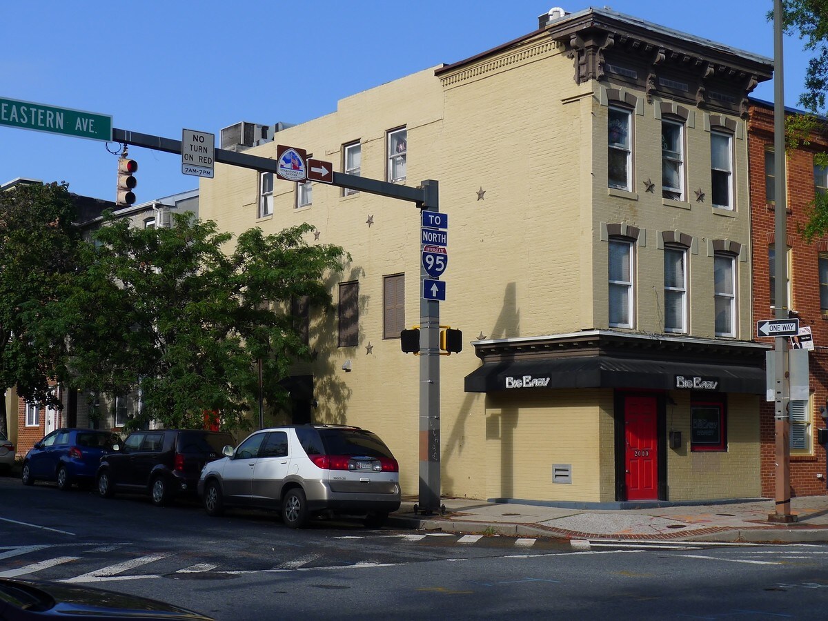 2000 Eastern Ave, Baltimore, MD, 21231 Storefront Retail/Residential