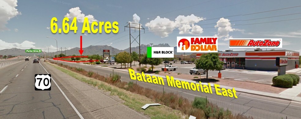 5850 Bataan Memorial Blvd Las Cruces Nm 88011 Commercial 5850 Bataan Memorial Blvd 6 64 Ac Commercial Land Hwy 70 Frontage