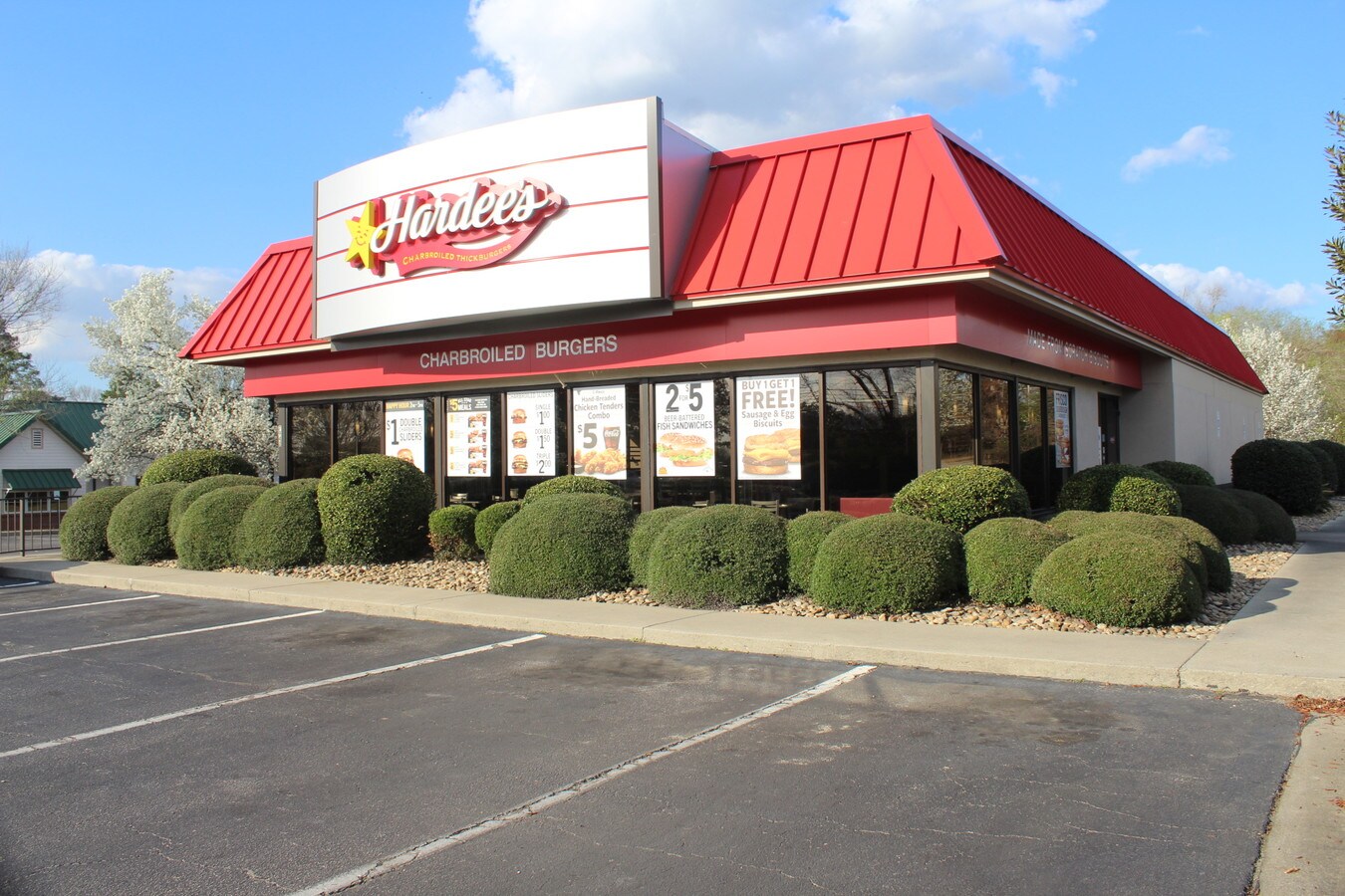 7942 Garners Ferry Rd Columbia Sc 29209 Fast Food Property For Cover Hardees Columbia Sc