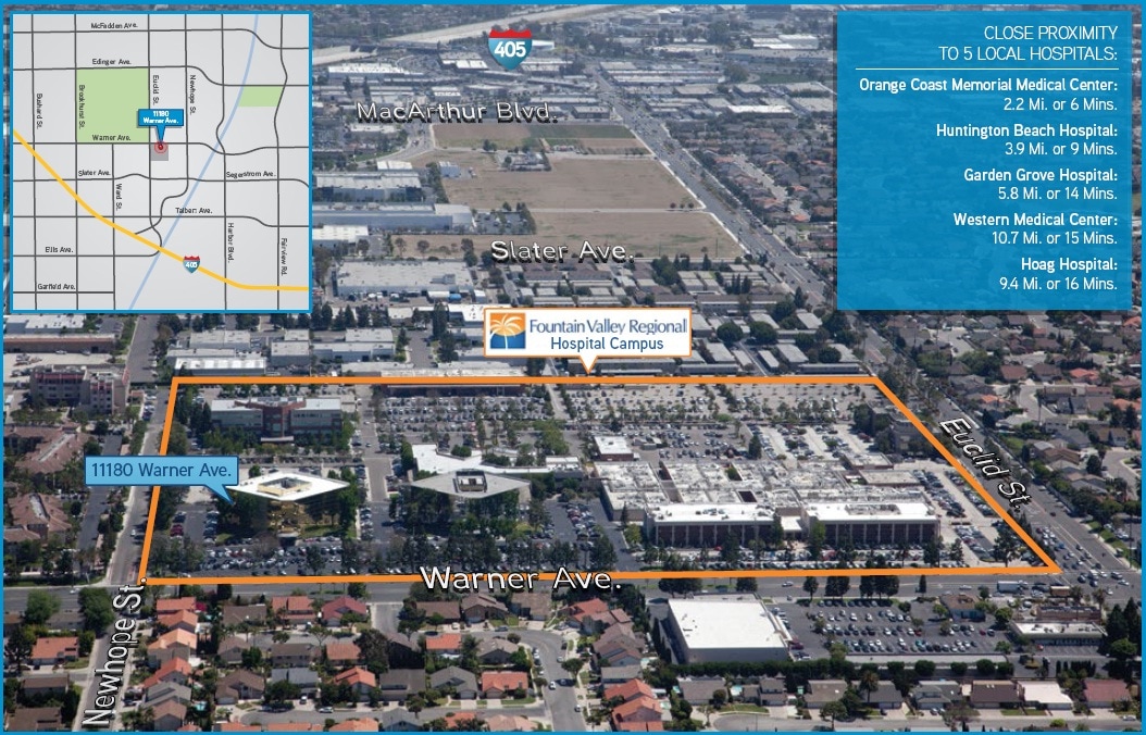 11180 Warner Ave, Fountain Valley, CA, 92708 Medical Property For
