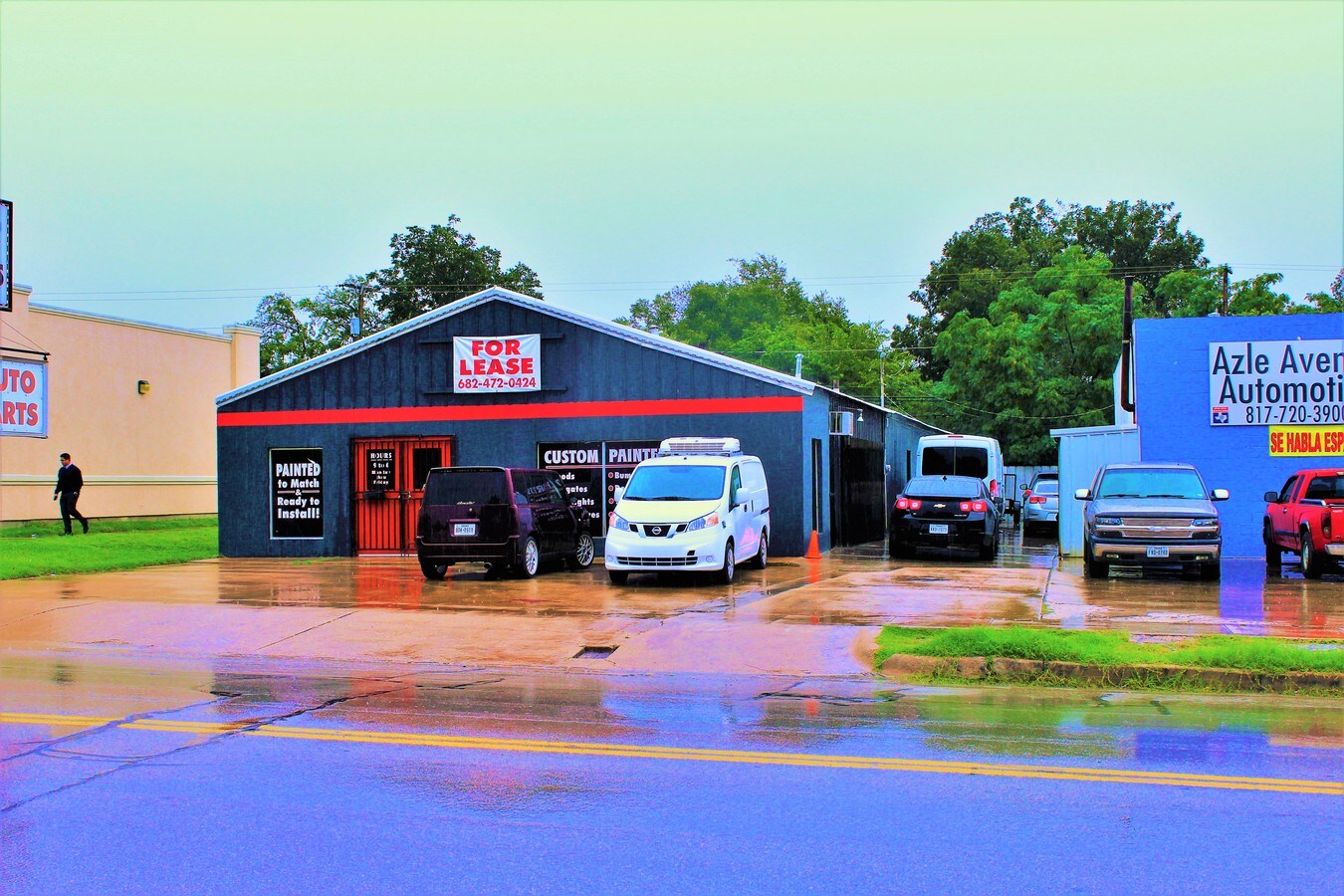 2718 Azle Ave, Fort Worth, TX, 76106 Auto Repair Property For Lease